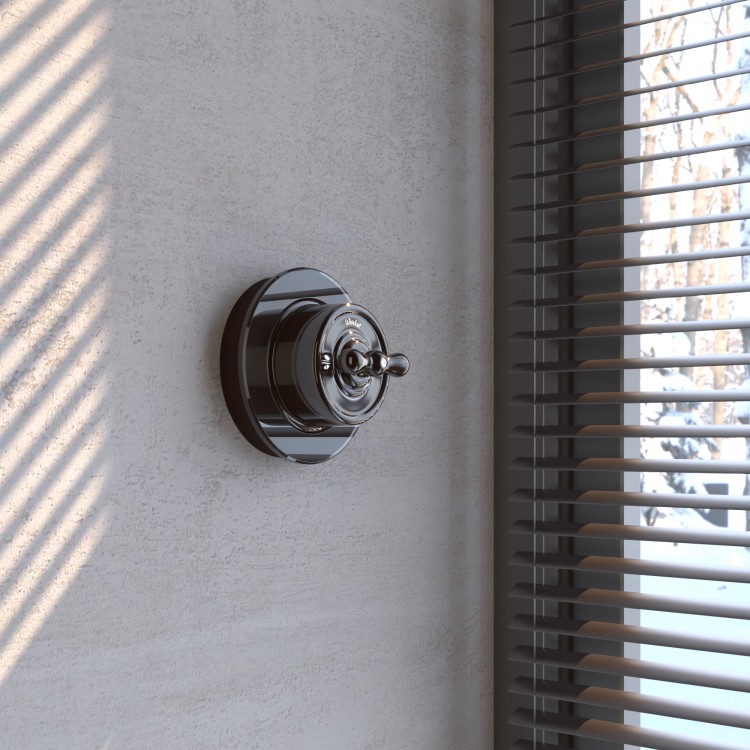 Werkel Ретро Рамка 1 пост Коричневый стекло  WL21-frame-01