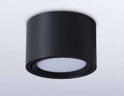 Светильник накладной Ambrella TN6808 BK черный GX53 D100*65