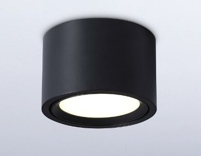 Светильник накладной Ambrella TN6808 BK черный GX53 D100*65