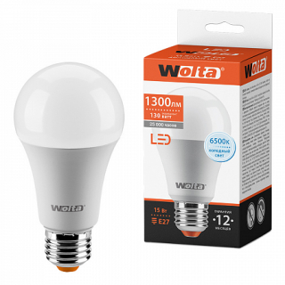 Лампа WOLTA Led 25W60BL 15W E27 6500K A60 (374)