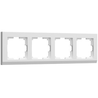 Werkel Stark Рамка 4 поста Белая W0041801 (WL04-Frame-04-white)
