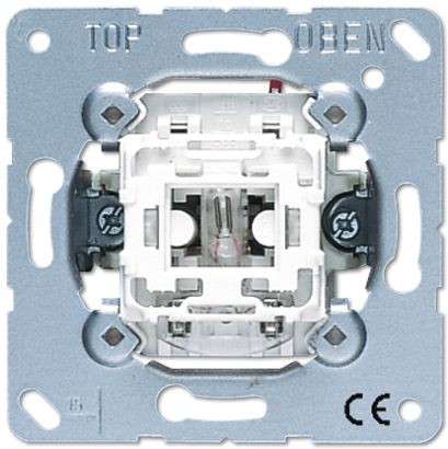 Переключатель 1-кл с подсветкой JUNG EcoProfi (Германия)