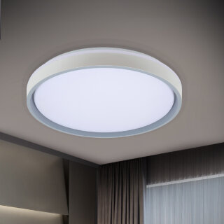 Светильник потолочный AURA D2043/400 LED WH+GR 30W*2