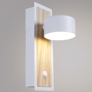 Бра  SNEHA  12540-0.2-01 WH+WOOD