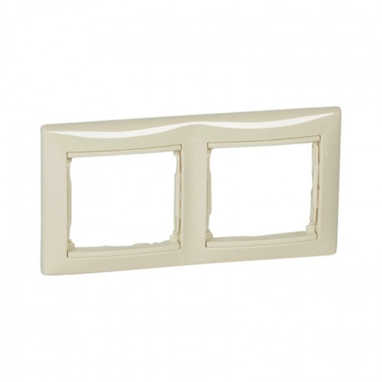 Legrand Valena Рамка 2-местная кремовый 774352