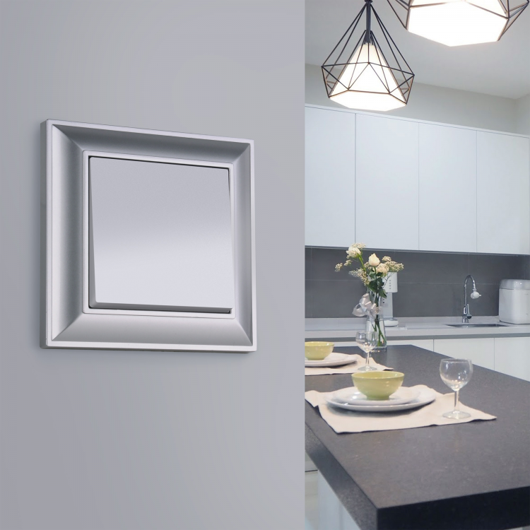 Werkel Выключатель 1-кл. Серебряный W1110006 (WL06-SW-1G)