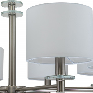 Люстра ESCADA 641/8PL E14*60W Satin nickel