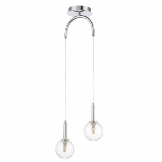 Светильник подвесной Crystal Lux LUXURY SP2 CHROME 2271/202