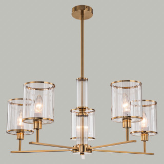 Люстра SNEHA (ILLUMICO) IL0183-5C-79 COPPER KOPNINI