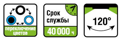 Светильник Navigator 71 815 NDL-RC1-6+2W-R120-WG-LED