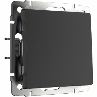 Werkel Выключатель 1-кл. Черный матовый W1110008 (WL08-SW-1G)