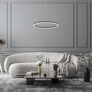 Подвес ESCADA 10254/1 LED*43W Black APP (управление со смартфона прил. i-LINK)