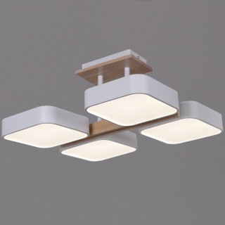 Люстра  SNEHA  03359-0.3-04 WH+WOOD