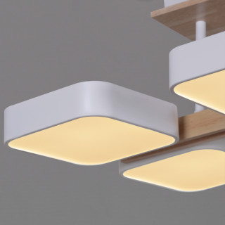 Люстра  SNEHA  03359-0.3-06 WH+WOOD