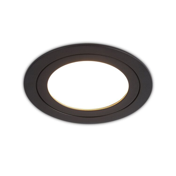 Светильник встраиваемый TN51823 BK черный GX53 max 15W D110*39