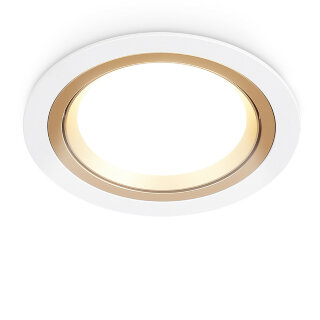 Светильник встраиваемый TN51912 WH/GD белый/золото GX53 max 12W D115*23