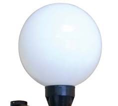 Светильник "Шар" 400 Б НТУ 06-200-01 опал пк IP55/корпус Б175 конический черный ф60