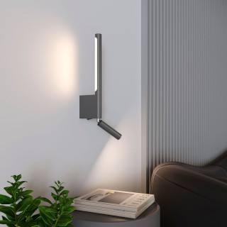 Бра Eurosvet/Electrostandard 40111/LED Sarca 4000К графит