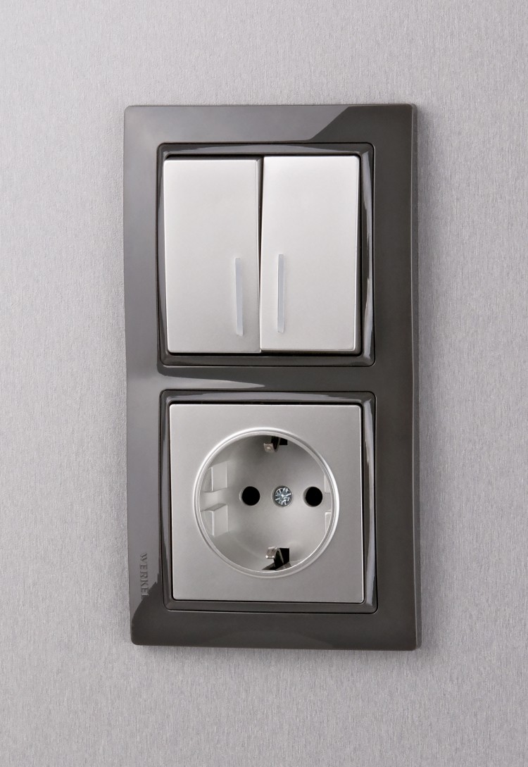 Werkel Basic Рамка 2 поста W0022007 (WL03-Frame-02) серо-коричневый, basic