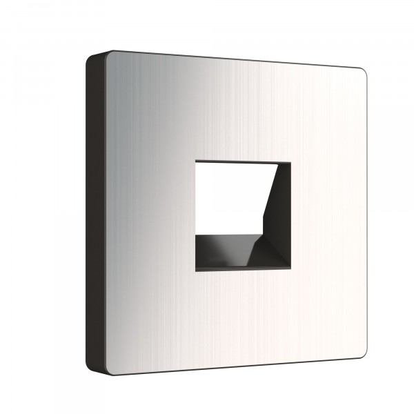 Werkel Накладка для RJ45 и RJ11розетки WL02-RJ-CP глянцевый никель