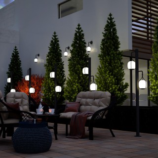 Уличный светильник Novotech 358583 белый
