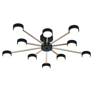 Люстра ESCADA  120008/10R GX53*15W Black/Gold ES0000096