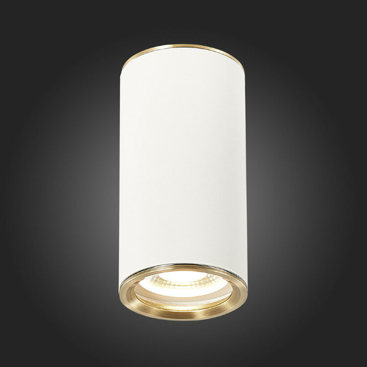 Светильник накладной ST Luce ST111.537.01 белый/бронза