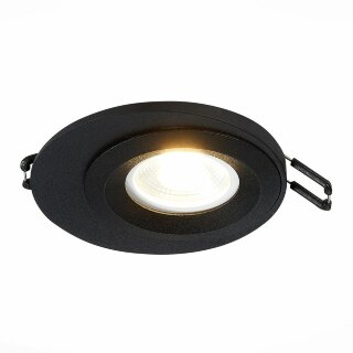 Светильник встраиваемый ST Luce ST216.408.01 GU10, черный