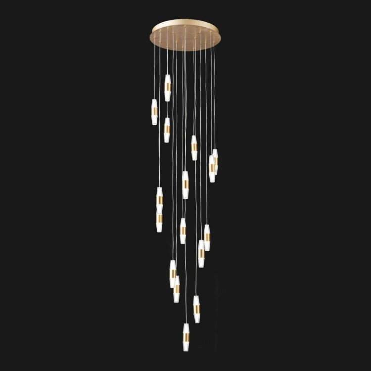 Каскадная люстра Lussole Hopkins LSP-7404