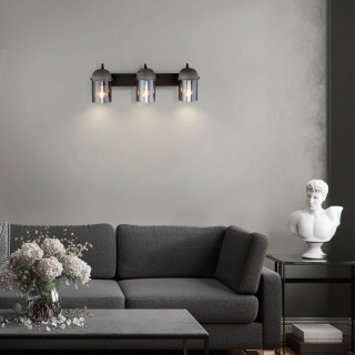 Бра AURA  S5270-3 BK+BR