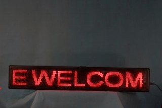 DISPLAY BOARD CH-13523P10R 135*23 светодиод.информац. табло с бегущей строкой