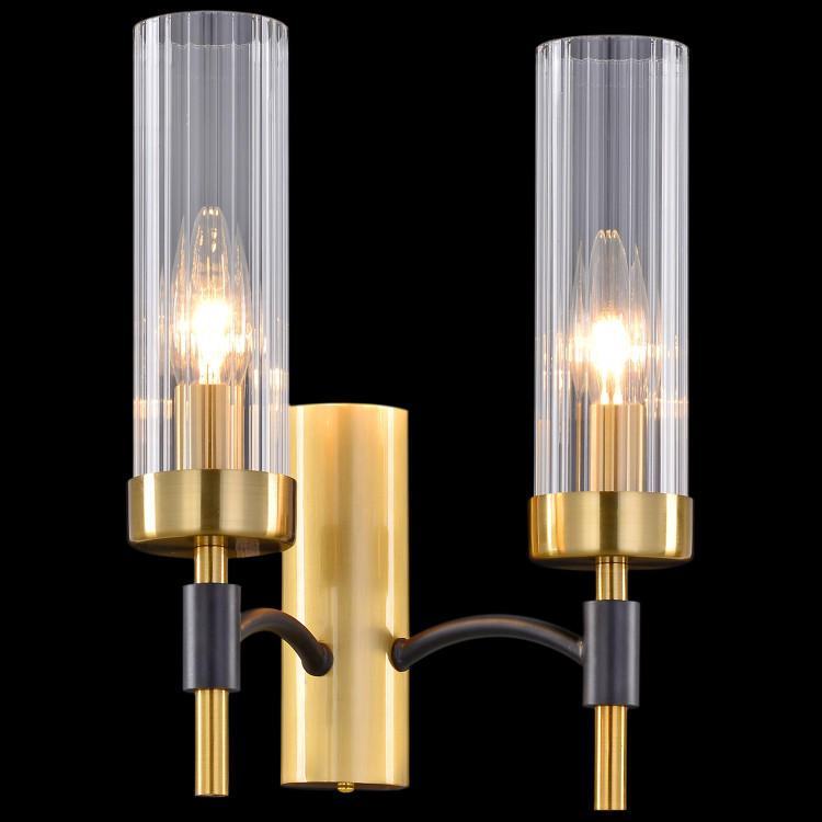 Бра SNEHA (ILLUMICO) IL5177-2WLS-29 BRASS TUBO