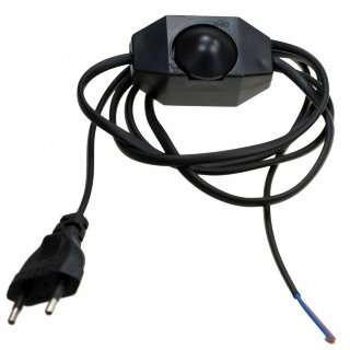 Шнур SNEHA 1.8M WIRE WITH DIMMER BK