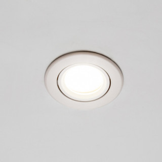 Светильник встраиваемый MaxLight CAST 78 WHITE MR16, G5.3, круглый, поворотный
