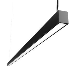 Светодиодный светильник Geniled Trade Linear Standart 2500x65x60 100Вт 4000К Опал Deep Черный
