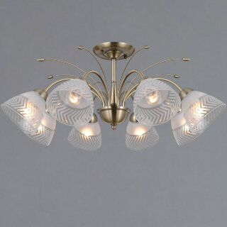 Люстра SNEHA (ILLUMICO) IL0594-8CSQ-25 AB AREZZO