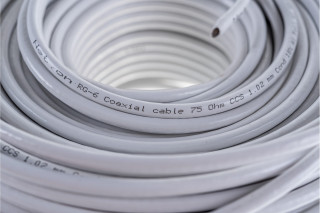 Кабель коаксиальный RG-6 белый CCS 1,02 / Conduct. 18% / Al 48х0,12 / PVC Net.on