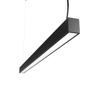Светодиодный светильник Geniled Line Standart 980x40x50 20Вт 5000К Опал Черный 12В