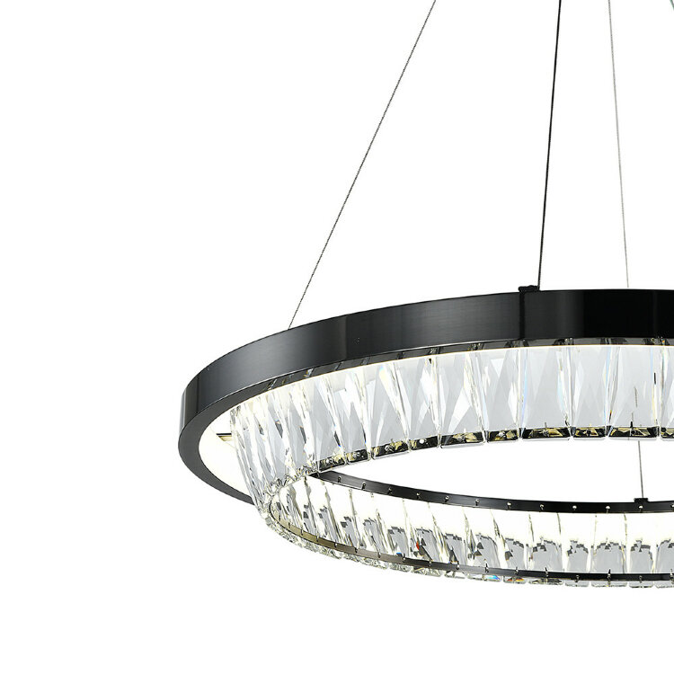 Люстра INDIGO  12045/1P Black V000103L