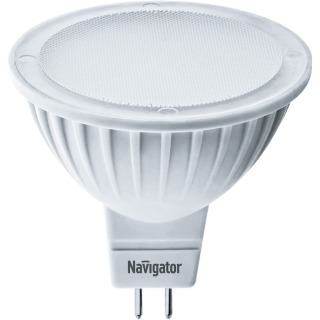 Лампа Navigator MR16 61 383 NLL-MR16-7-230-4K-GU5.3-DIMM диммируемая белая