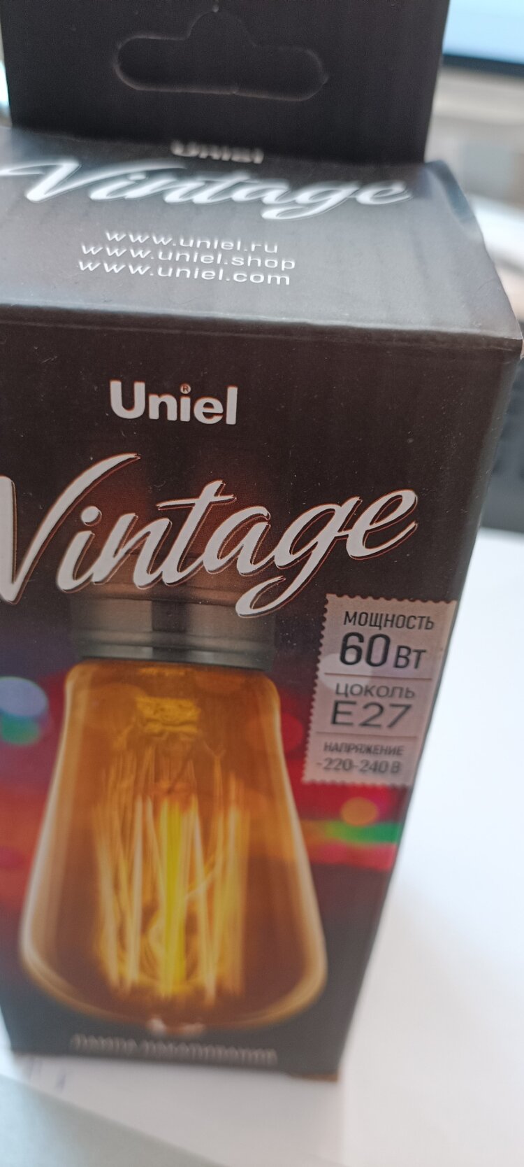 Лампа накаливания IL-V-ST64-60/GOLDEN/E27 VW02 Vintage (167)