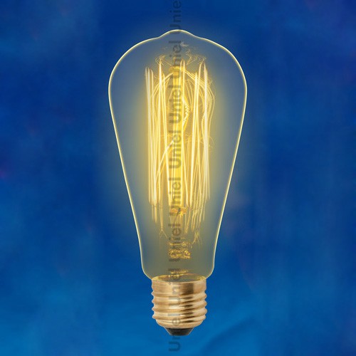 Лампа накаливания IL-V-ST64-60/GOLDEN/E27 VW02 Vintage (167)