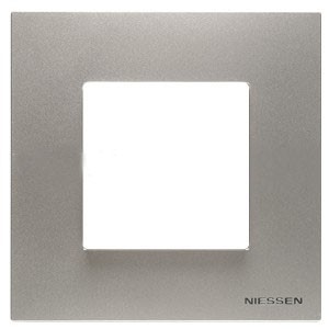 ABB Zenit Рамка 1-ая 2 мод. Шампань  NIE 2CLA227100N1901 (N2271 CV)