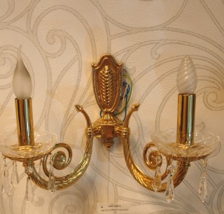 Бра VILLA ROMANA 180/A2 ORO 24K