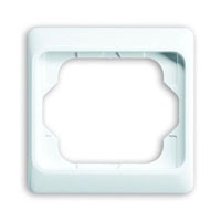 ABB Alpfa exclusive Рамка 1-ая белый глянцевый 1721 KA-24G