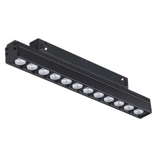 Светильник трековый Novotech 358418 FLUM 12W, 4000К, 48V, черный