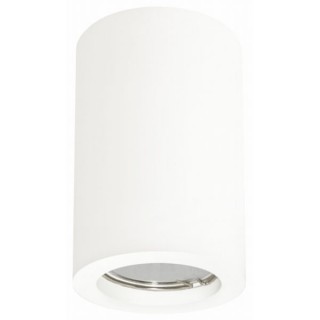 Светильник гипсовый СВЕТКОМПЛЕКТ RD 050 WH белый, H=113mm