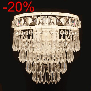 Бра AURA M020-2W WH (CH)