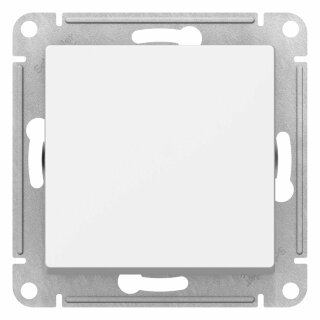 SE AtlasDesign Белый Переключатель 1-кл 10АХ, механизм