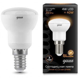 Лампа Gauss LED Reflector 106001104 R39 4W E14 3000K